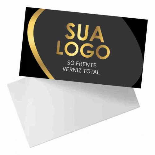 Cartão de Visita em Couché 